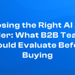 Choosing the Right AI Auto Dialer: What B2B Teams Should Evaluate Before Buying