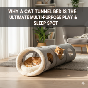 Why Every Cat Needs a Play Tunnel Bed: Fun, Comfort, and Feline Wellness in One