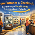 From Entrance to Checkout: How to Design a Retail Layout That Guides Buyers Naturally 3 From Entrance to Checkout: How to Design a Retail Layout That Guides Buyers Naturally