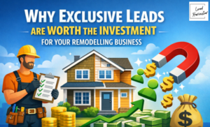 Why Exclusive Leads Are Worth the Investment for Your Remodeling Business?