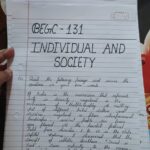IGNOU Handwritten Assignment