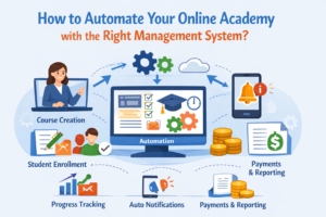 How to Automate Your Online Academy with the Right Management System?