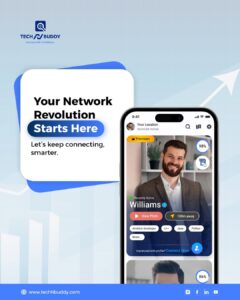 techNbuddy: A New-Age Professional Networking App Built for Meaningful Startup Connections