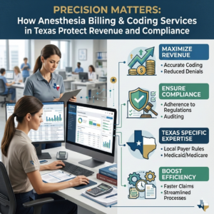 Precision Matters: How Anesthesia Billing & Coding Services in Texas Protect Revenue and Compliance