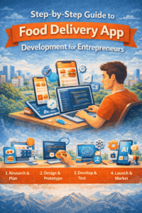 Step-by-Step Guide to Food Delivery App Development for Entrepreneurs