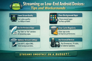 Streaming on Low-End Android Devices: Tips and Workarounds