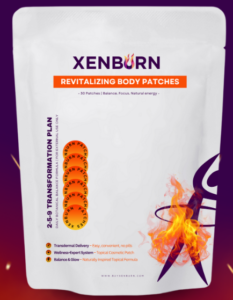 XenBurn – Daily Wellness Patch for Natural Energy, Focus, and Balance