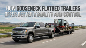 How Gooseneck Flatbed Trailers Offer Better Stability and Control