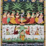 Radha Krishna Handmade Painting Placement Ideas to Create a Calm Home