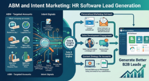 Why B2B Lead Generation for HR Software Requires Account-Based and Intent-Based Marketing