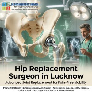 Hip Replacement in Lucknow: When You Need Surgery and How the Best Orthopedic Doctor in Lucknow Can Help You Walk Pain-Free Again