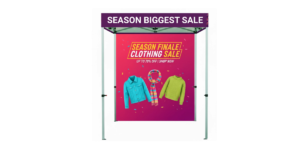 Why a Custom Canopy Tent 6 x 6 Is Perfect for Small Event Spaces