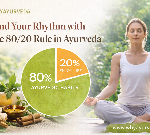 Find Your Rhythm with the 80/20 Rule in Ayurveda for lasting wellness