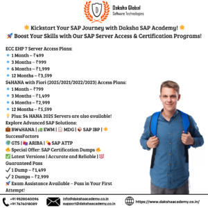 SAP HANA Training Course