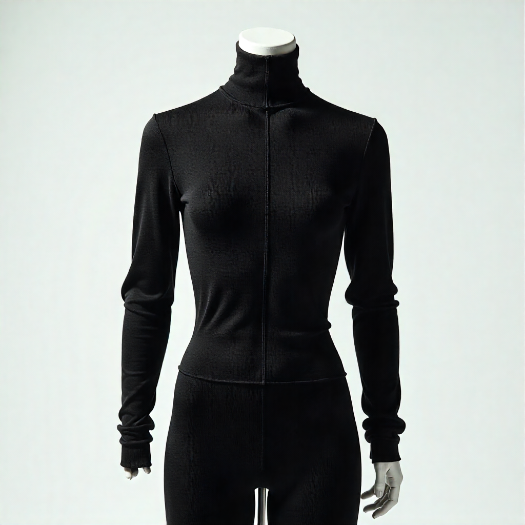 freepik thermal base layer set on mannequin sleek black fa 70069