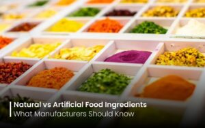 Natural vs Artificial Food Ingredients: What Manufacturers Should Know