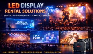 High-Resolution LED Display Rentals by AV Solutions Malaysia
