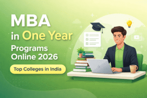 MBA in One Year Programs Online 2026 | Top Colleges India
