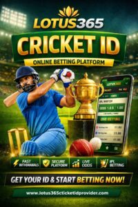 Lotus365 Cricket ID – Your Ultimate Gateway to Online Cricket Betting
