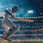 cricket match with player 1 4