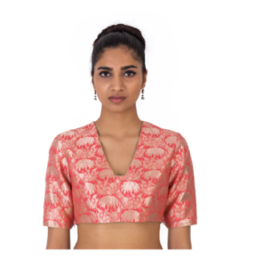 Brocade Blouse Design Ideas to Elevate Ethnic Wardrobe