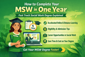 MSW in One Year – Fast Track Social Work Degree Explained 2026