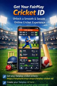FairPlay Cricket ID – A Complete Guide to Getting Started Online 1 FairPlay Cricket ID – A Complete Guide to Getting Started Online