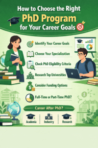 How to Choose the Right PhD Program for Your Career Goals 2026