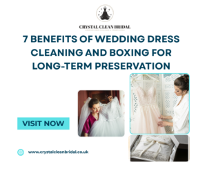 7 Benefits of Wedding Dress Cleaning and Boxing for Long-Term Preservation 1 7 Benefits of Wedding Dress Cleaning and Boxing for Long-Term Preservation