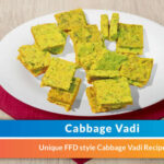 Cabbage Vadi recipe diabetes