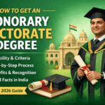 Honorary Doctorate Degree in India