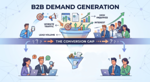 What Happens After a B2B Lead Is Generated? Understanding the Conversion Gap
