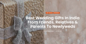 Best Wedding Gifts India: A Complete Guide to Jewellery, Keepsakes & Heartfelt Presents