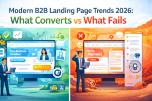 B2B Landing Page Trends 2026: What Converts and What Fails