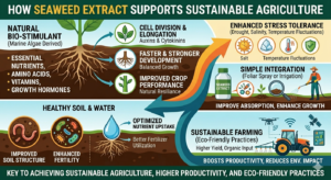 How Seaweed Extract Supports Sustainable Agriculture 1 How Seaweed Extract Supports Sustainable Agriculture