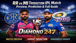 RR vs MI Tomorrow IPL Match Preview, Prediction & Full Guide | Diamond 247