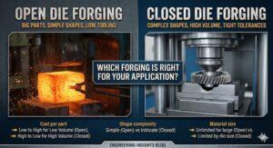 Open Die vs. Closed Die Forging – Which Is Right for Your Application?