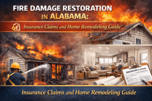Fire Damage Restoration in Alabama: Insurance Claims and Home Remodeling Guide