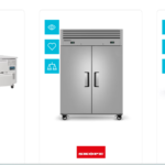 glass door fridge australia