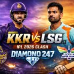 Kolkata Knight Riders vs Lucknow Super Giants IPL 2026 Clash | Diamond 247