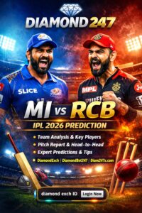 Diamond 247: MI vs RCB IPL 2026 Match Preview, Prediction & Full Analysis