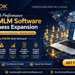 Professional MLM software promotional flyer 1