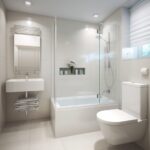 bathtub glass door installation