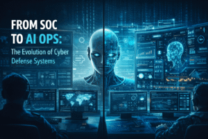 From SOC to AI Ops: The Evolution of Cyber Defense Systems