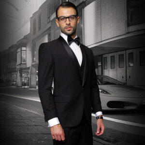 mens black tuxedo