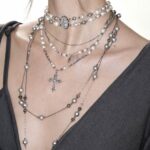 Chrome Hearts Chrome Cross Necklace