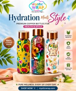 Copper Bottles – Traditional Wellness Meets Modern Hydration