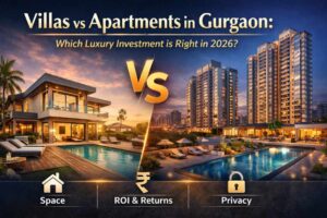 Villas vs Apartments in Gurgaon: Which Luxury Investment is Right in 2026?