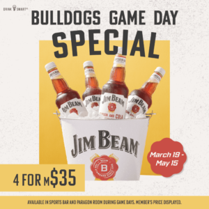 Watch, Drink & Celebrate with Jim Beam at Canterbury League Club