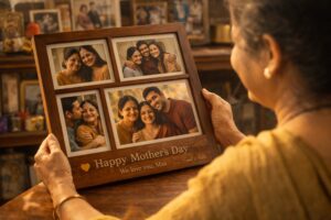 The Gift Indian Mothers Actually Keep Forever — And Why a Photo Frame Does What No Other Gift Can
